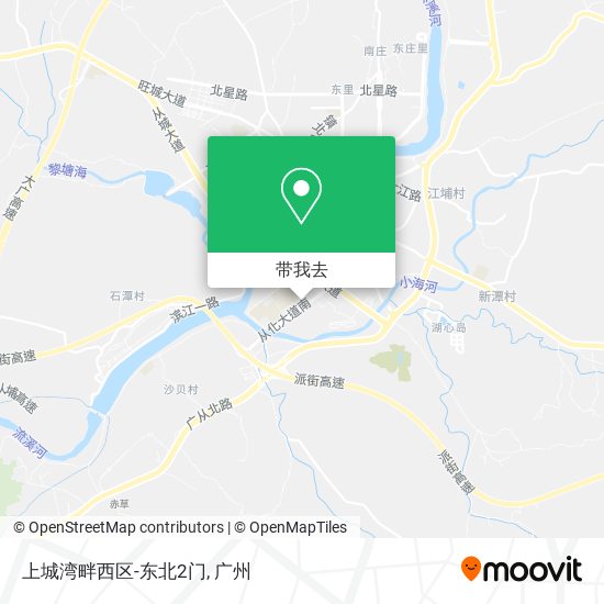 上城湾畔西区-东北2门地图