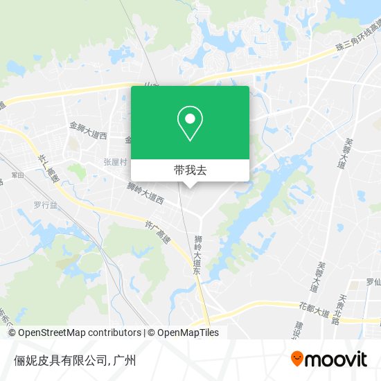 俪妮皮具有限公司地图