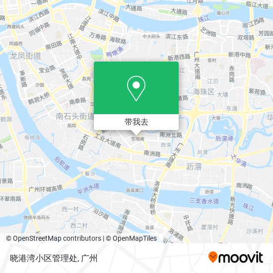 晓港湾小区管理处地图