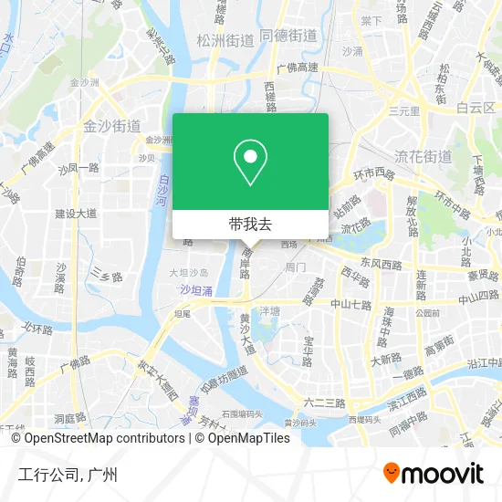 工行公司地图
