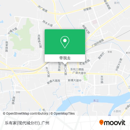 乐有家(现代城分行)地图
