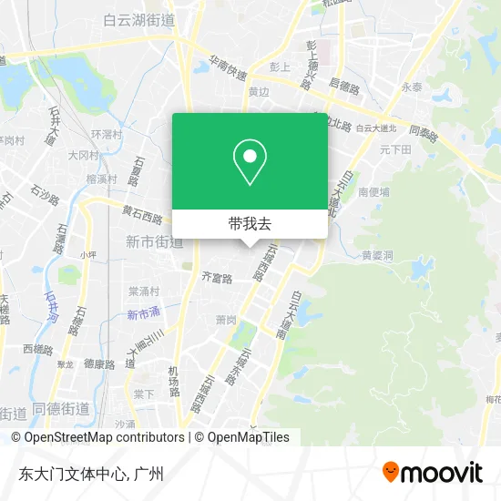 东大门文体中心地图