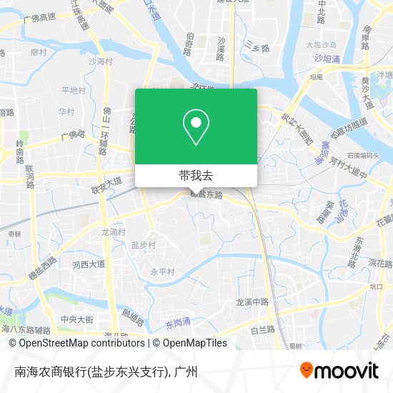 南海农商银行(盐步东兴支行)地图