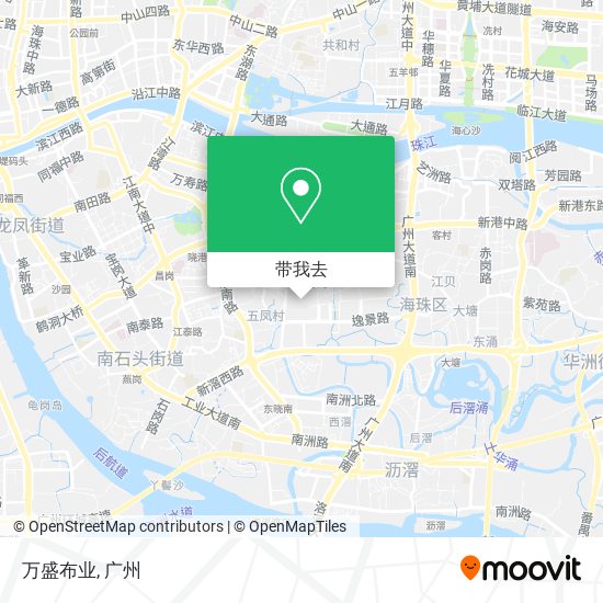 万盛布业地图