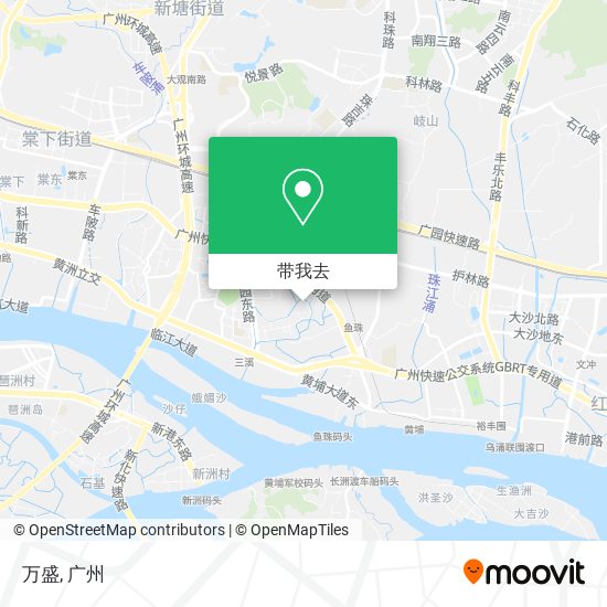 万盛地图