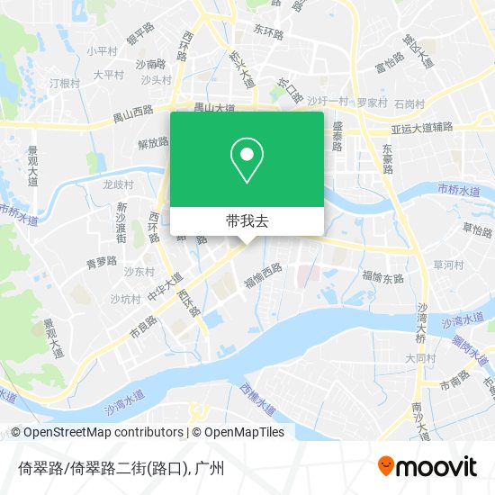 倚翠路/倚翠路二街(路口)地图