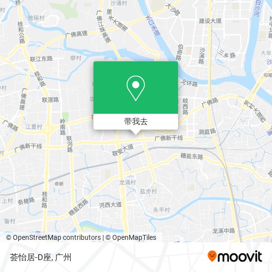 荟怡居-D座地图