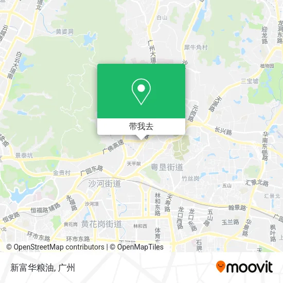 新富华粮油地图