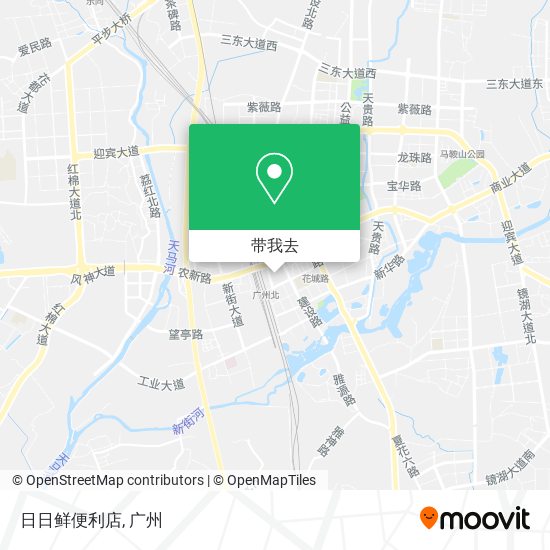 日日鲜便利店地图