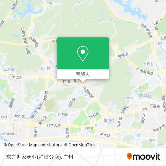 东方世家药业(祥博分店)地图