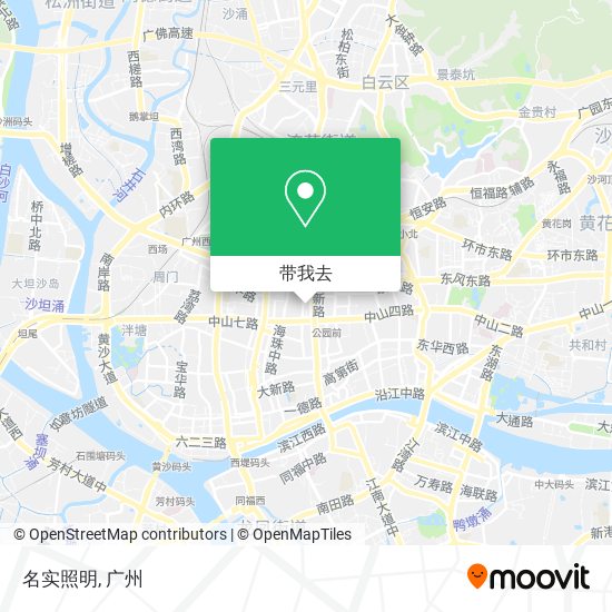 名实照明地图