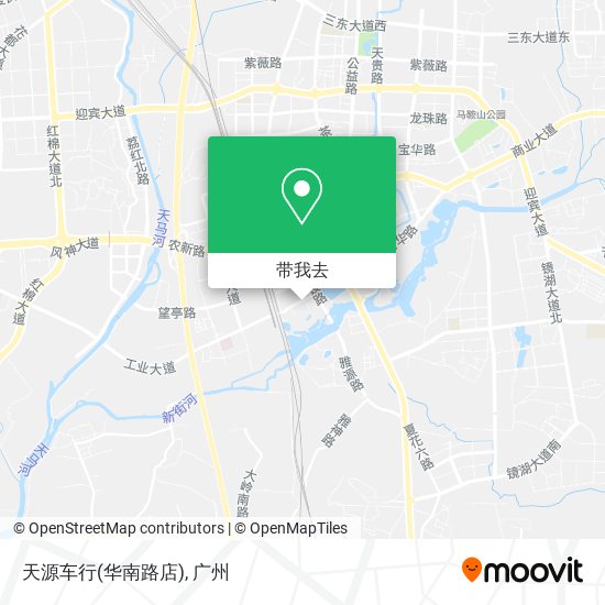 天源车行(华南路店)地图