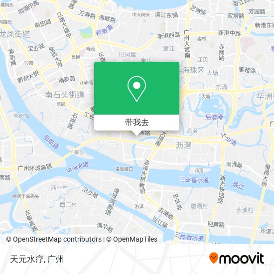 天元水疗地图