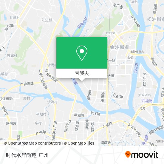 时代水岸尚苑地图