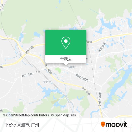 平价水果超市地图