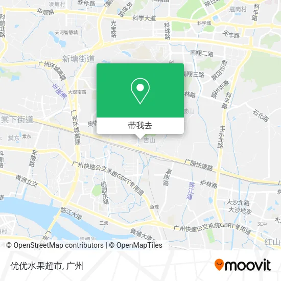 优优水果超市地图