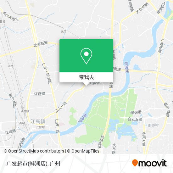 广发超市(蚌湖店)地图