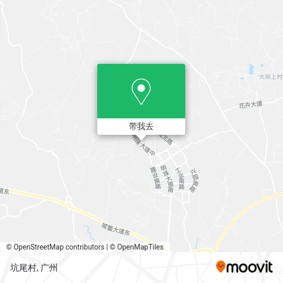 坑尾村地图