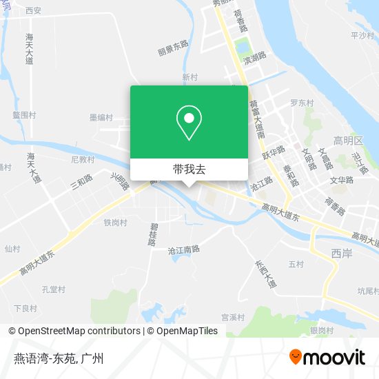 燕语湾-东苑地图
