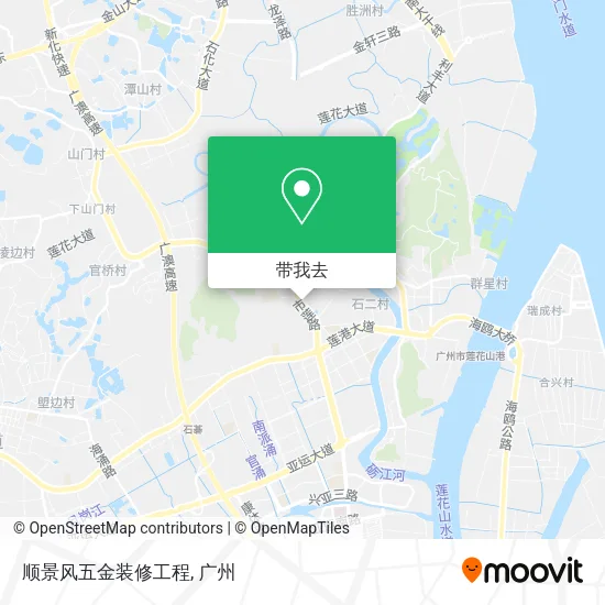 顺景风五金装修工程地图