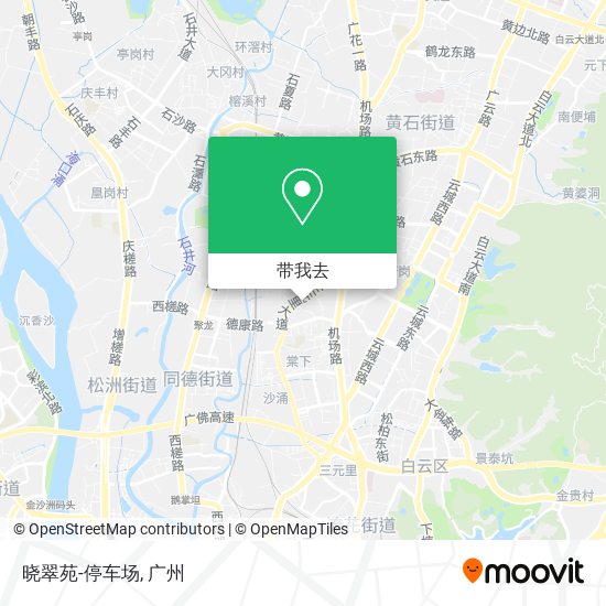 晓翠苑-停车场地图