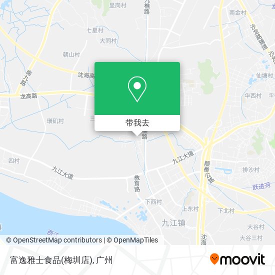 富逸雅士食品(梅圳店)地图