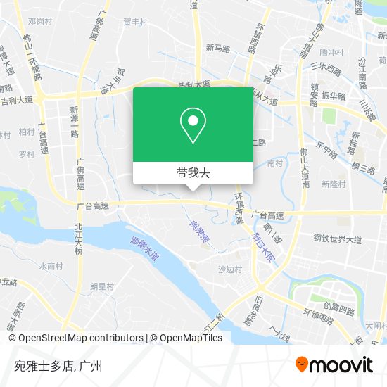宛雅士多店地图