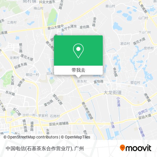 中国电信(石基茶东合作营业厅)地图