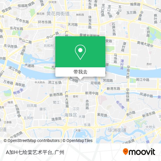 A加H七绘棠艺术平台地图