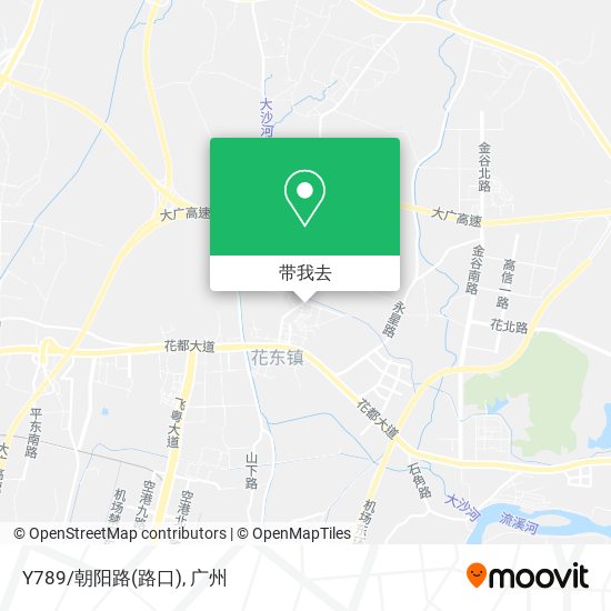 Y789/朝阳路(路口)地图