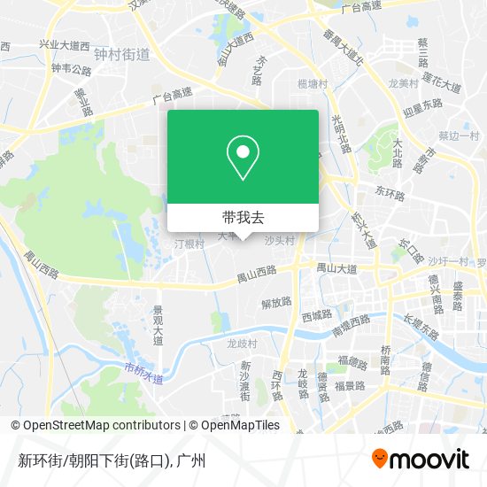 新环街/朝阳下街(路口)地图