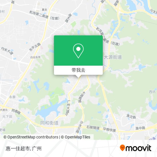 惠一佳超市地图