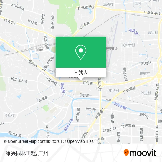 维兴园林工程地图