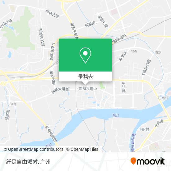 纤足自由派对地图
