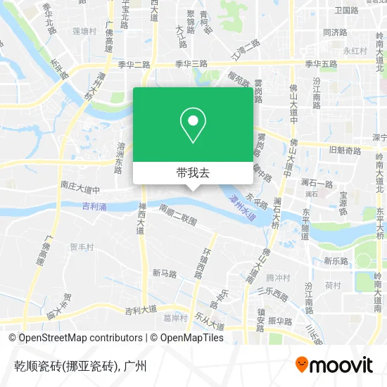 乾顺瓷砖(挪亚瓷砖)地图