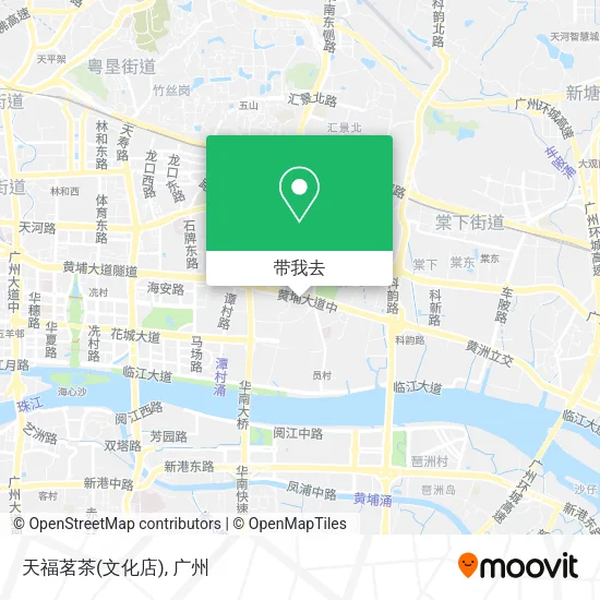 天福茗茶(文化店)地图