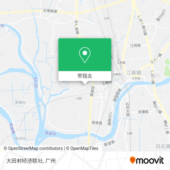 大田村经济联社地图