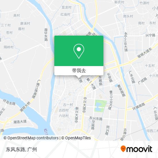 东风东路地图