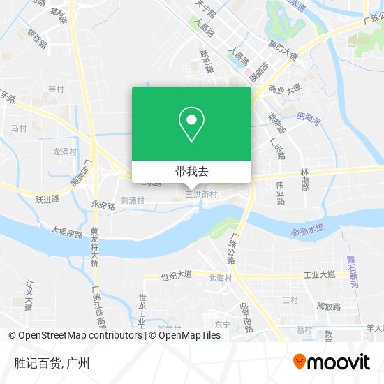 胜记百货地图