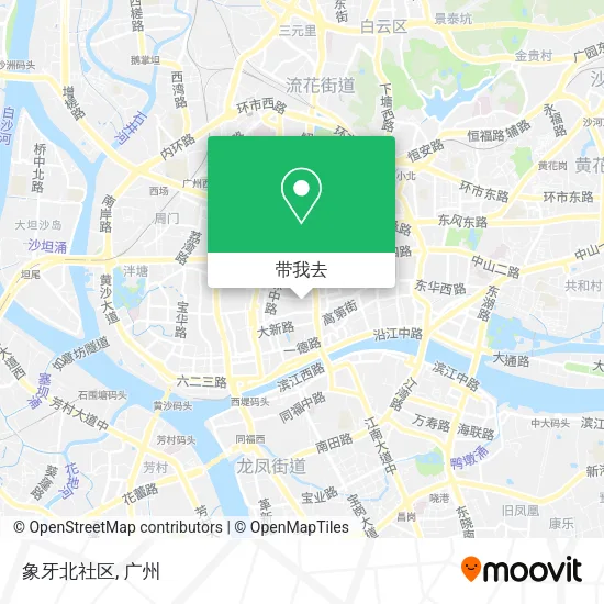 象牙北社区地图