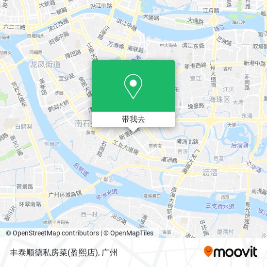 丰泰顺德私房菜(盈熙店)地图