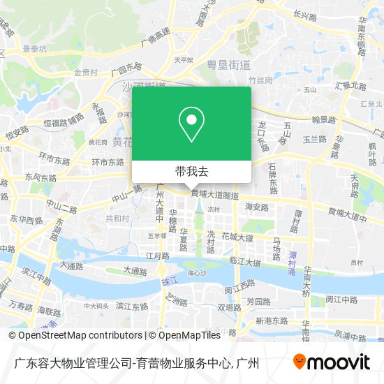 广东容大物业管理公司-育蕾物业服务中心地图