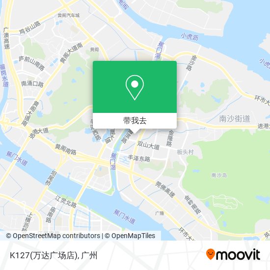 K127(万达广场店)地图