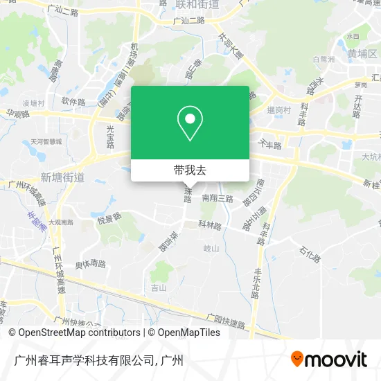 广州睿耳声学科技有限公司地图