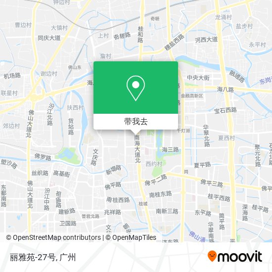 丽雅苑-27号地图