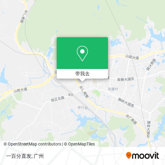 一百分直发地图
