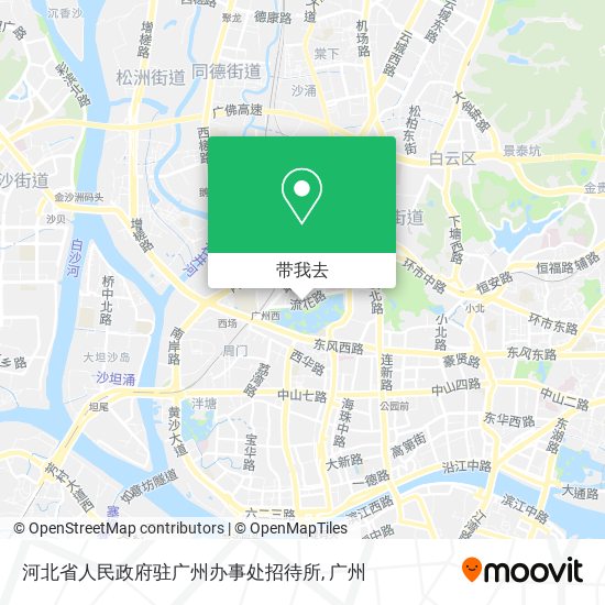 河北省人民政府驻广州办事处招待所地图