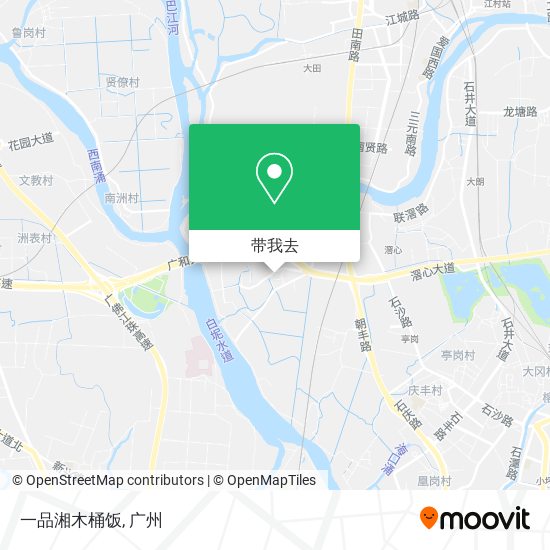 一品湘木桶饭地图