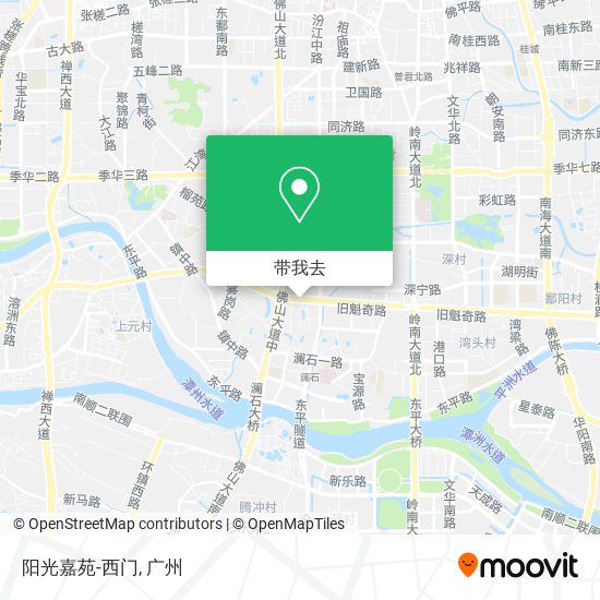 阳光嘉苑-西门地图