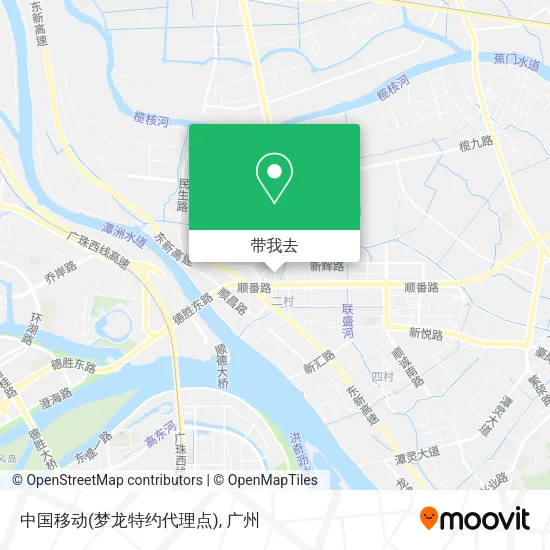 中国移动(梦龙特约代理点)地图